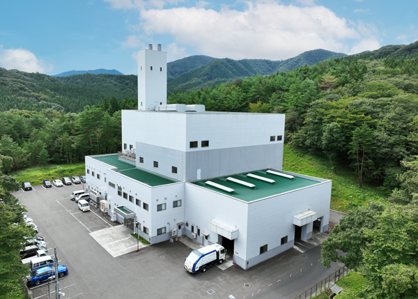 ごみ焼却施設画像