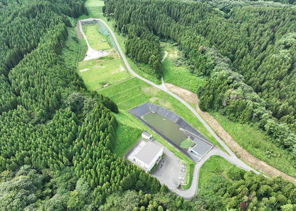 一般廃棄物最終処分場空から見た画像 一般廃棄物最終処分場空から見た画像